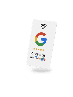 NFC card — Google reviews