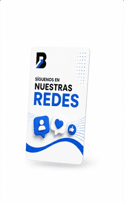 NFC card — Follow us on social